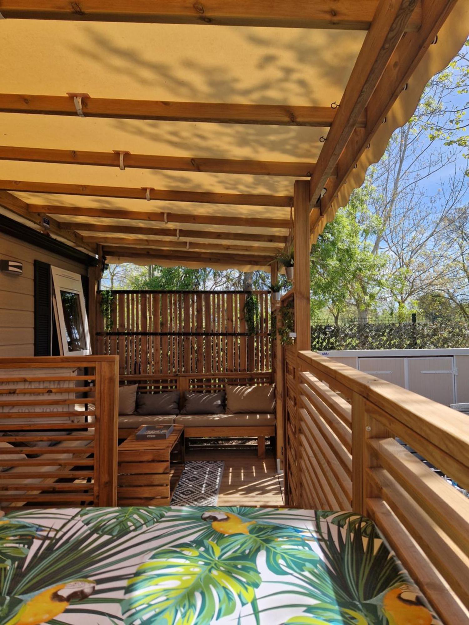 Camping La Carabasse Vias-Plage-T4 Climatise,Tout Confort, Emplacement Calme ! Exterior foto